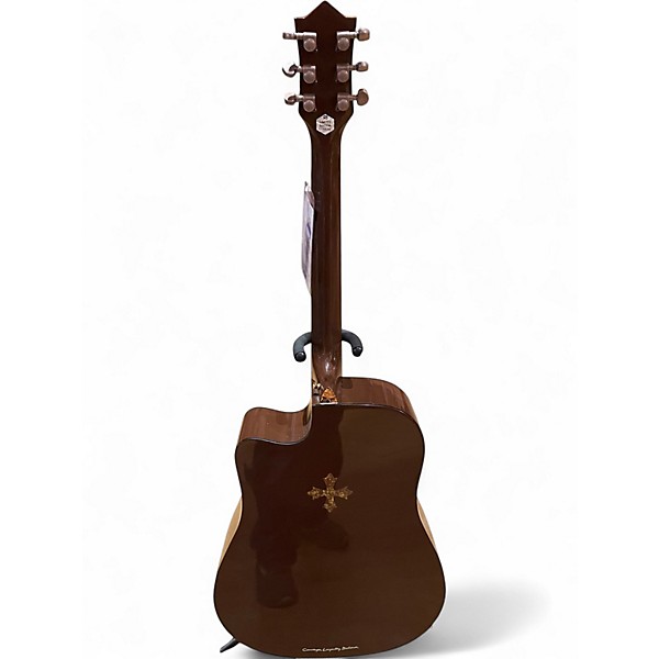 Used Randy Jackson Faith Collection Brown Acoustic Guitar