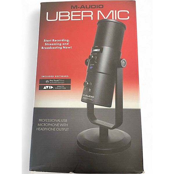 Used M-Audio Uber mic USB Microphone
