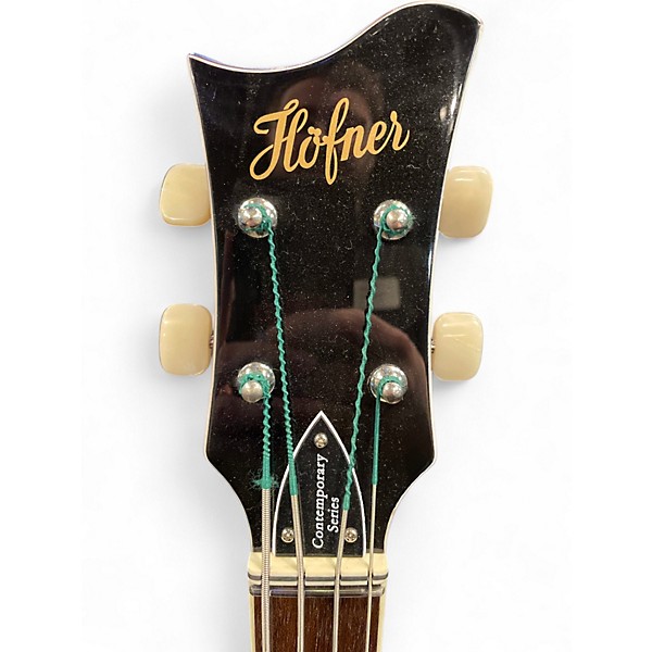 Used Hofner HCT-500/1 Amber Electric Bass Guitar