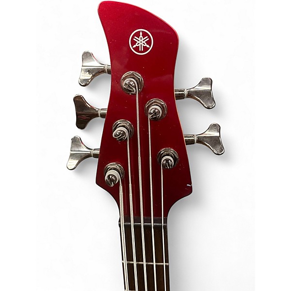 Used Yamaha TRBX305 Red Electric Bass Guitar