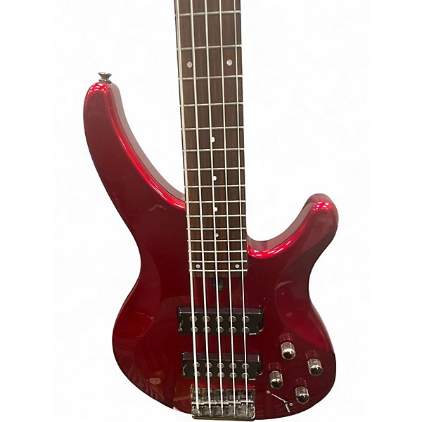 Used Yamaha TRBX305 Red Electric Bass Guitar