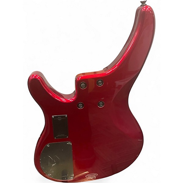 Used Yamaha TRBX305 Red Electric Bass Guitar