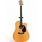 Used Martin DCPA4 Natural Acoustic Electric Guitar thumbnail