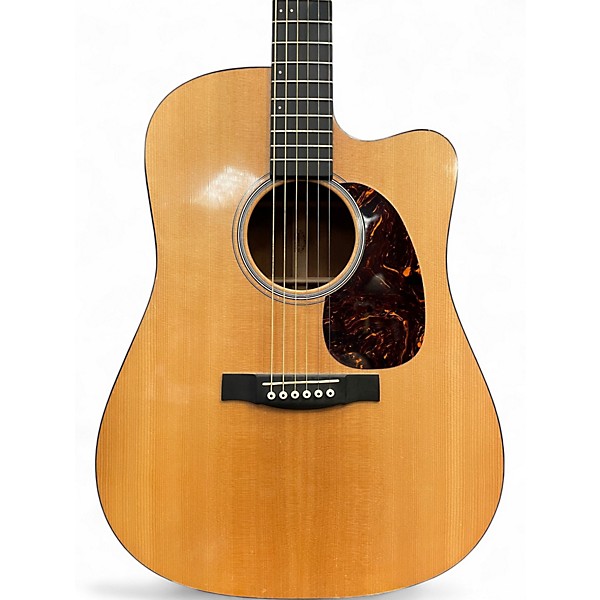 Used Martin DCPA4 Natural Acoustic Electric Guitar