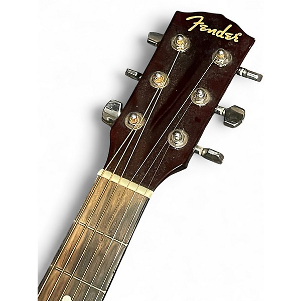 Used Fender FA100 Natural Acoustic Guitar