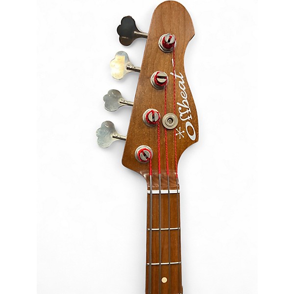 Used 2022 Offbeat Jackie O Bordeaux Glow Electric Bass Guitar