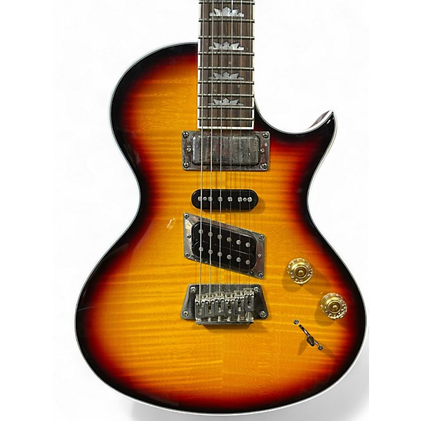 Used Epiphone Nighthawk Custom Reissue 3 Color Sunburst Solid Body Electric Guitar
