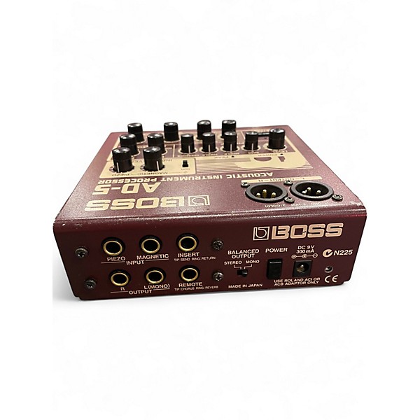 Used BOSS AD5 ACOUSTIC INSTRUMENT PROCESSOR Effect Processor