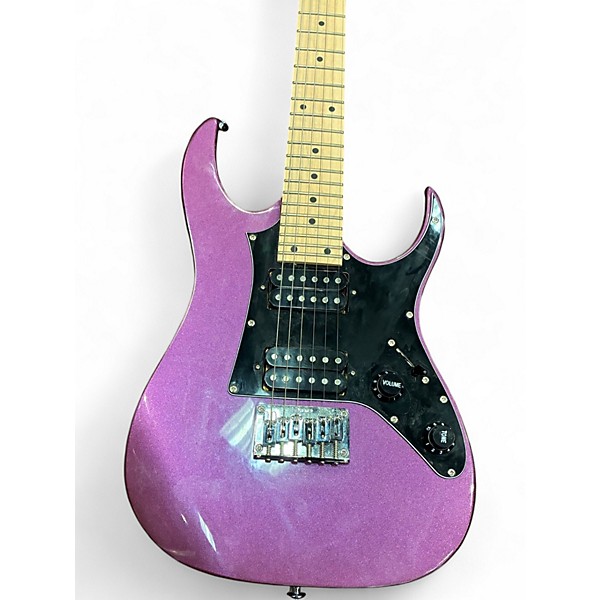 Used Ibanez GIO Mikro Purple Solid Body Electric Guitar