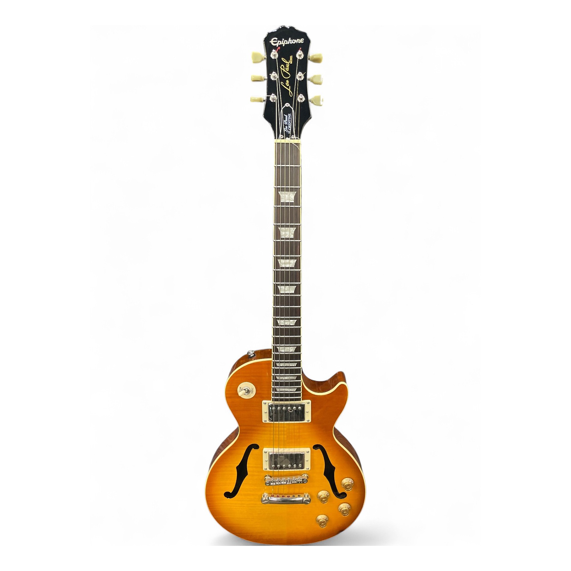 Used Epiphone Les Paul Standard Florentine Pro 2 Color Sunburst