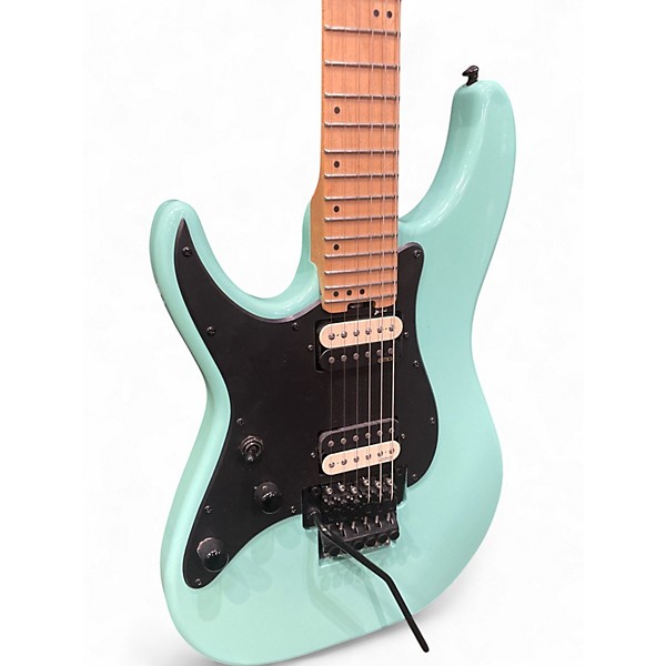 Used Schecter Guitar Research SUN VALLEY SUPER SHREDDER FR LH Seafoam Green Solid Body Electric Guitar