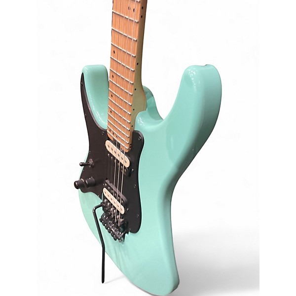Used Schecter Guitar Research SUN VALLEY SUPER SHREDDER FR LH Seafoam Green Solid Body Electric Guitar