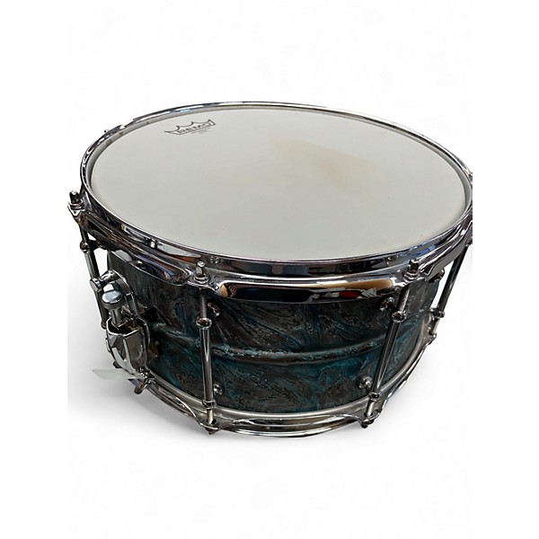 Used Pork Pie 13in Brass Patina Brass Drum