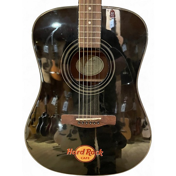 Used Fender DG8S Black Acoustic Guitar