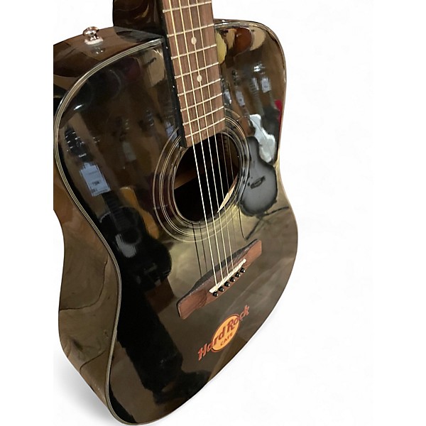 Used Fender DG8S Black Acoustic Guitar