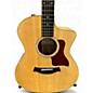 Used Taylor 214CE Deluxe Koa Natural Acoustic Electric Guitar