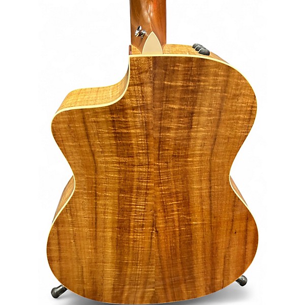 Used Taylor 214CE Deluxe Koa Natural Acoustic Electric Guitar