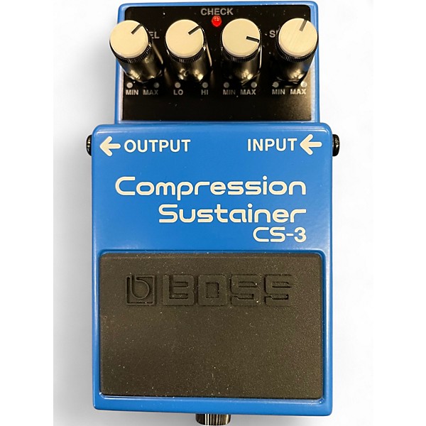 Used BOSS CS3 Compressor Sustainer Effect Pedal