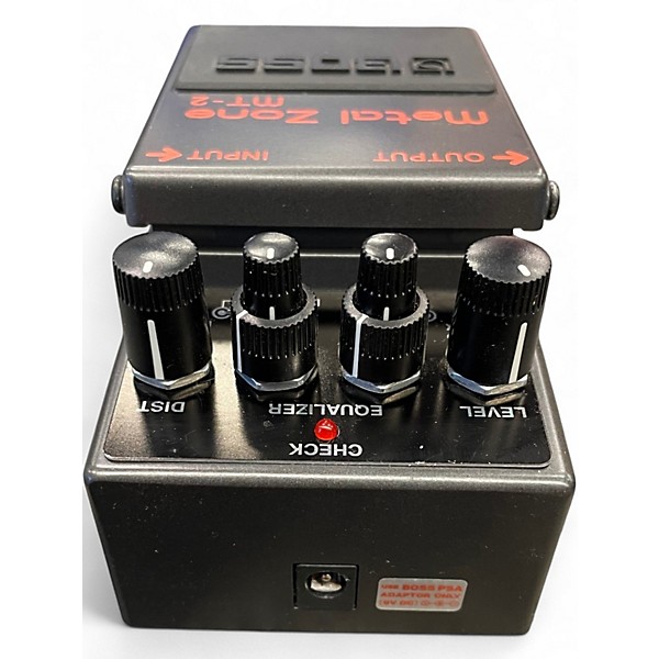 Used BOSS MT2 Metal Zone Distortion Effect Pedal