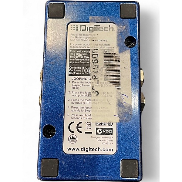 Used DigiTech JamMan Express XT Looper Pedal