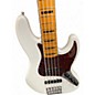 Used Fender American Ultra Jazz Bass V Antique White Electric Bass Guitar