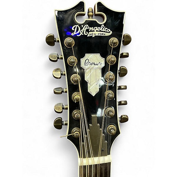 Used D'Angelico PREMIER FULTON 2 Color Sunburst 12 String Acoustic Electric Guitar