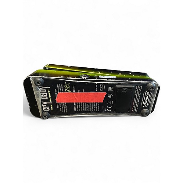 Used Dunlop KH95 Kirk Hammett Signature Cry Baby Wah Effect Pedal