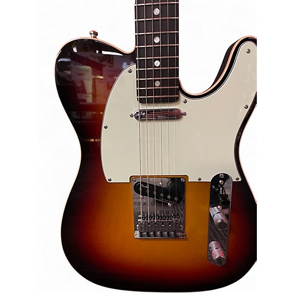 Used Fender American Ultra Telecaster Sunburst Solid Body Electric Guitar