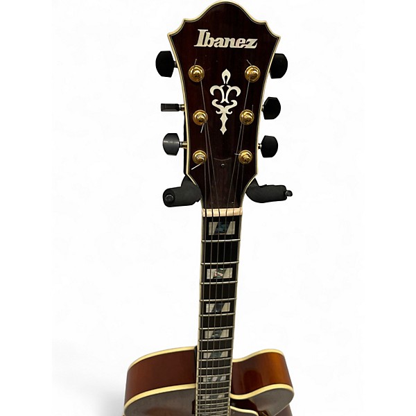 Used Ibanez af151f vls 1201 2 Color Sunburst Hollow Body Electric Guitar