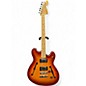 Used Squier Affinity Series Starcaster Hollow Sienna Sunburst Hollow Body Electric Guitar thumbnail