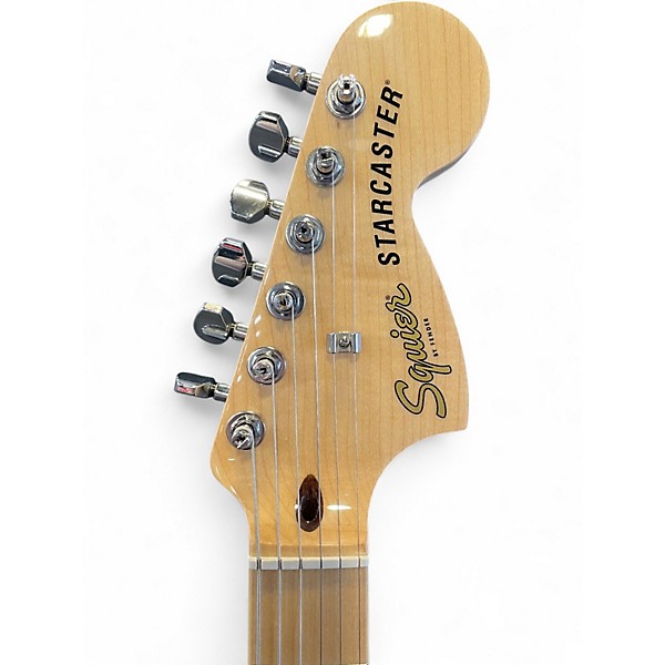 Used Squier Affinity Series Starcaster Hollow Sienna Sunburst Hollow Body Electric Guitar