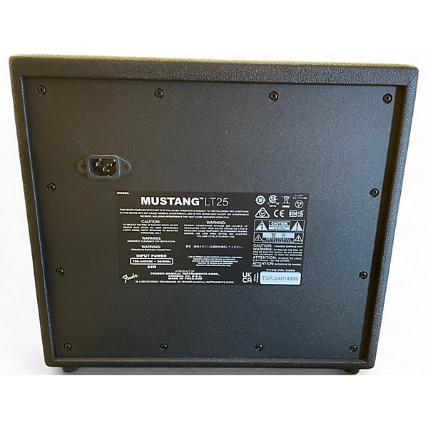 Used Fender Mustang LT25 25W 1x8 Guitar Combo Amp