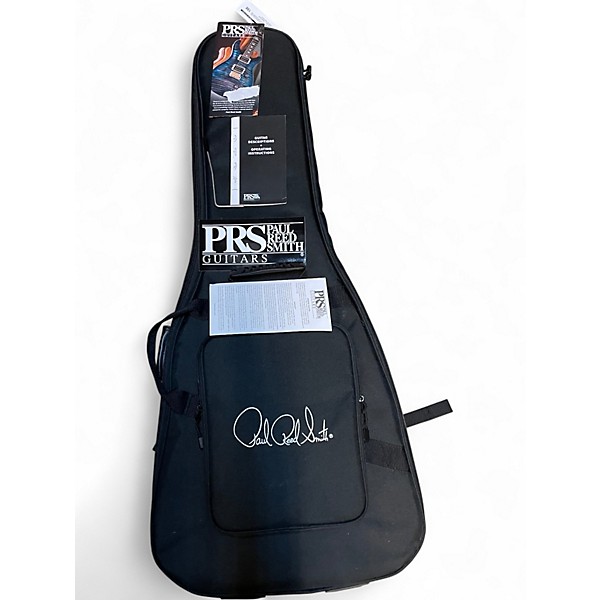 Used PRS CE 24 Semi-Hollow Flame Maple Top Cherry Redburst Hollow Body Electric Guitar