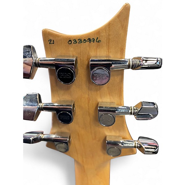 Used PRS CE 24 Semi-Hollow Flame Maple Top Cherry Redburst Hollow Body Electric Guitar