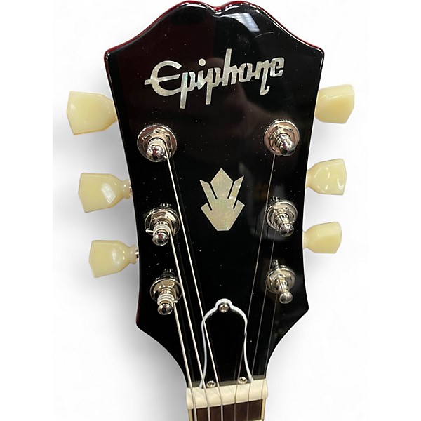 Used Epiphone ES335 IG Red Hollow Body Electric Guitar