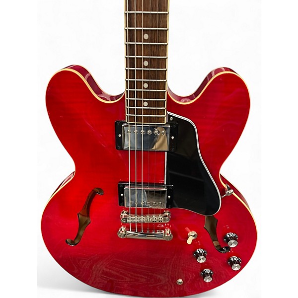 Used Epiphone ES335 IG Red Hollow Body Electric Guitar