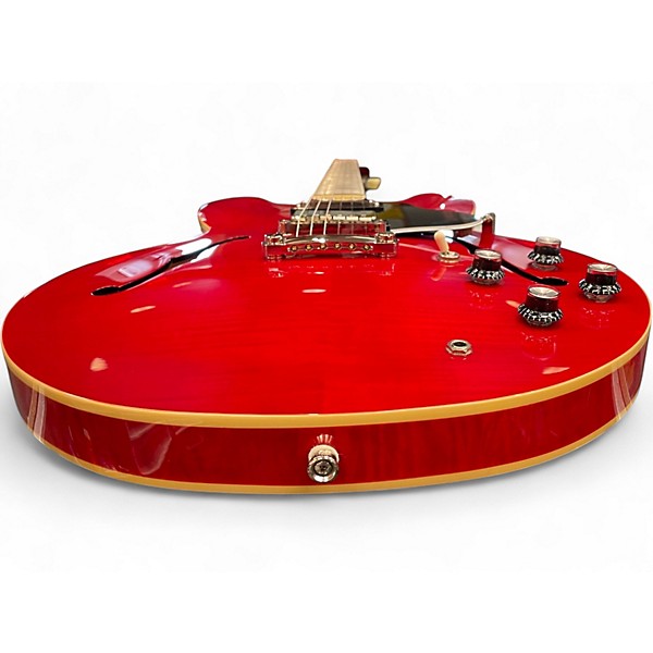 Used Epiphone ES335 IG Red Hollow Body Electric Guitar