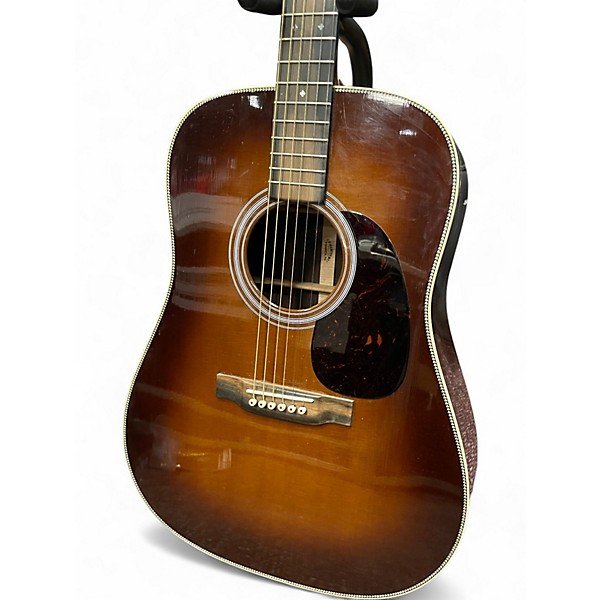 Used Martin HD28 2 Tone Sunburst Acoustic Guitar