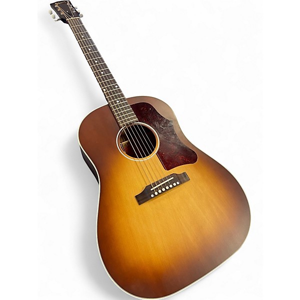 Used 2024 Gibson j45 50s faded Sunburst Acoustic Electric Guitar