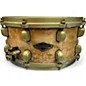 Used TAMA 6.5X14 Starclassic Snare BURL NATURAL Drum thumbnail