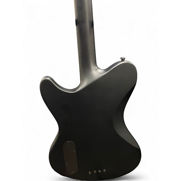 Used Schecter ULTRA BASS Satin Black Electric Bass Guitar