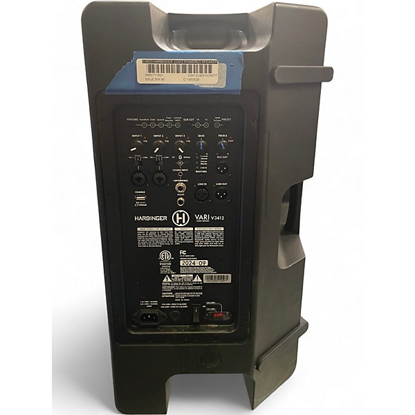 Used Harbinger V3412 Powered Speaker