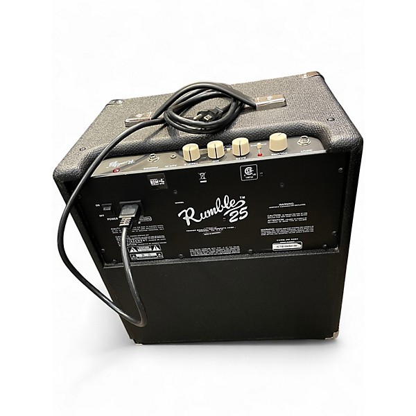 Used Fender Rumble 25 25W 1x8 Bass Combo Amp