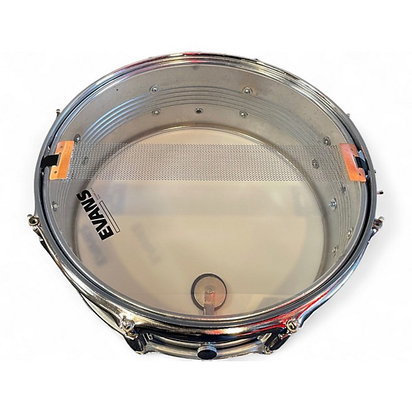 Used T.j. Percussion 14in Metal Chrome Drum