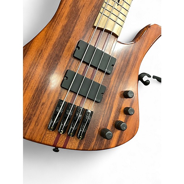 Used Mg Bass Extreman Worn Natural Electric Bass Guitar