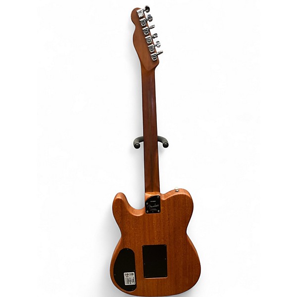 Used 2021 Fender American Acoustasonic Telecaster Dakota Red Acoustic Electric Guitar