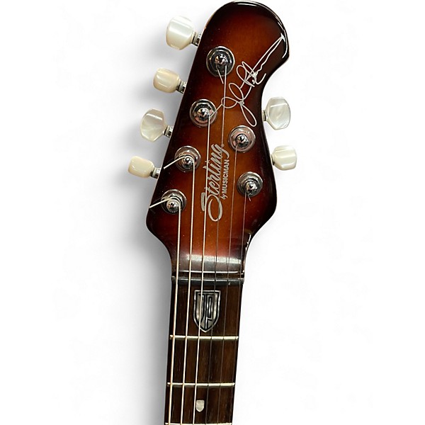Used Sterling by Music Man JP D100 2 Color Sunburst Solid Body Electric Guitar