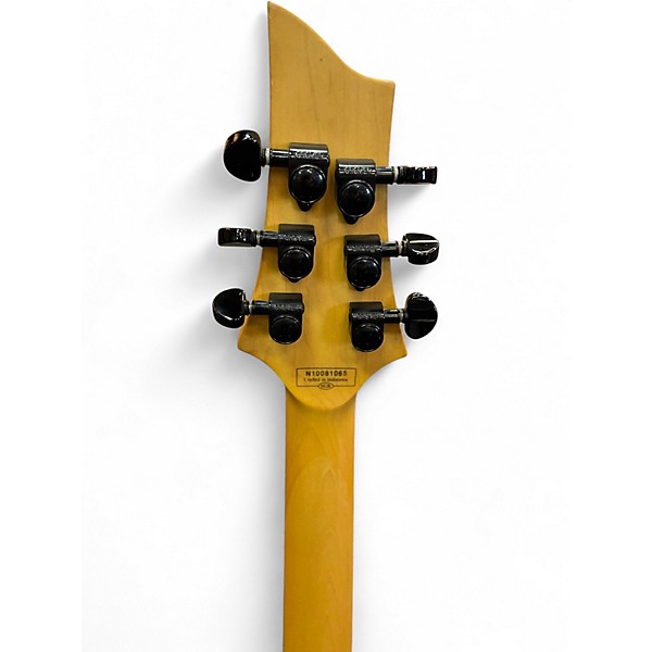 Used Schecter Guitar Research DIAMIAN 6 Black Solid Body Electric Guitar