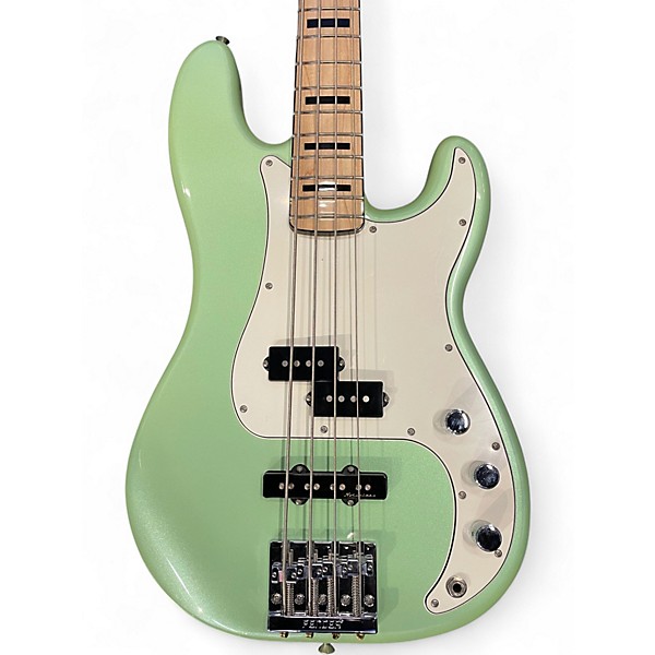 Used Fender Player Precision Bass Seafoam Green Electric Bass Guitar