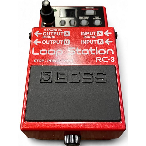 Used BOSS RC3 Loop Station Pedal